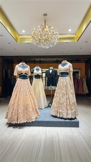 Reception looks curated for the bride, groom, and bride ki sisters, styled to shine together on the big day. To know more about designs, sizes, or availability, DM us and visit our store in Surat for a complete shopping experience. 𝐒𝐭𝐨𝐫𝐞 𝐋𝐨𝐜𝐚𝐭𝐢𝐨𝐧 - G3NXT, Parle Point Circle, Surat 𝐂𝐨𝐧𝐭𝐚𝐜𝐭 𝐮𝐬 91 6352943080 #g3nxt #receptionlook #lehengacholi #coatsuit #brideandgroom [G3NXT, bridal reception lehenga, bridemaids lehenga, groom coat suit, surat] | G3 NXT
