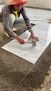 18K views · 72 reactions | Techniques To Install Floor Tiles | Daily Works CVR | Facebook