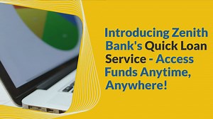 Zenith bank quick loan code