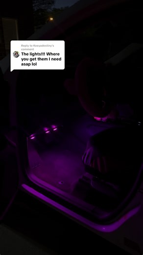 Replying to @Keeyadestiny The lights are definitely a vibe! 💕 #carledlights #cartransformation #carlights #tiktokshop