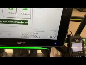 NCR Self Checkout @ Asda Queslett