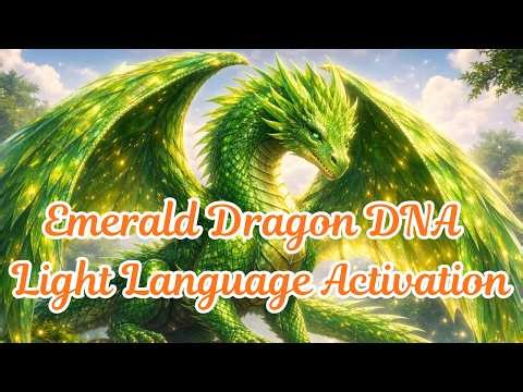 Emerald Dragon DNA Activation Light Language Meditation for Awakening, Healing & Energy Upgrade