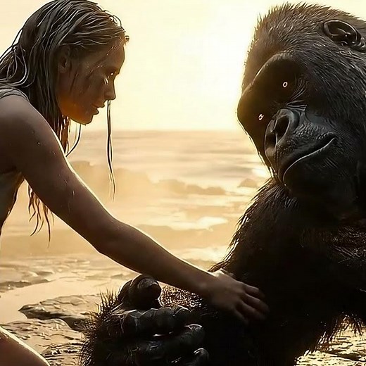 Kong Defends His Queen Epic Battle with Godzilla #KongVsGodzilla2025 Part 1