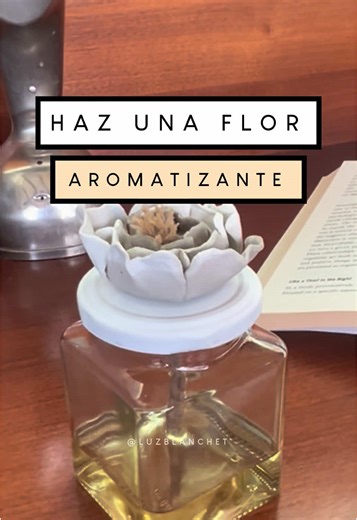 Crea un difusor de aromas con apariencia de flor