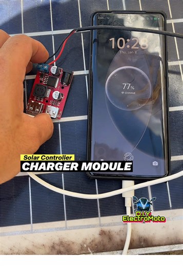 Efficient Solar Controller Charger Module for Phones