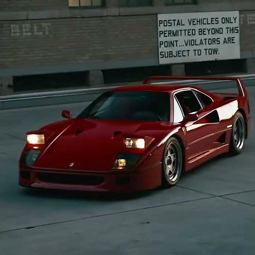 🎧 8D Audio ⨳ Ferrari F40 4K ⨳「CAR EDIT」🔥 #8daudio #8dedit #ferrari #headphones 8dsound #ferrarif40