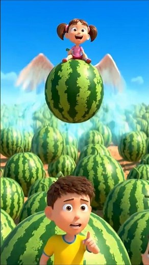😂 Watermelon Uda Hawa Me 😂 #shorts #viral #trending #youtubeshorts #watermelon #funny