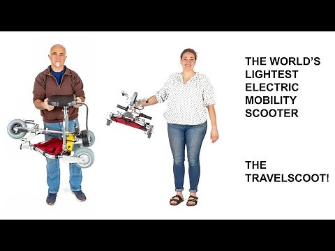 The Ultra Lightweight Electric Travel Scooter – TravelScoot Escape Demo & Features
