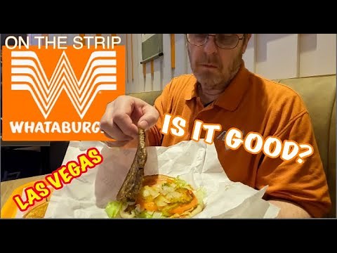 WHATABURGER Las Vegas newest restaurant ON THE STRIP | restaurant review