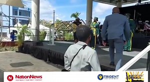 5.3K views · 88 reactions | Head of Isolation Facilities, Dr Corey Forde, accepts the shared Order of Freedom of Barbados conferred on the COVID-19 Leadership team during the Barbados National Honours Ceremony in Golden Square, The City. Coverage brought to you by Trident Insurance. @tridentinsurancebarbados #RiseOfTheRepublic #IndependenceDay #Barbados #BarbadosNation #YourNewsYourTimeYourWay #BarbadosRepublic #BarbadosIndependence | The Nation Barbados | Facebook