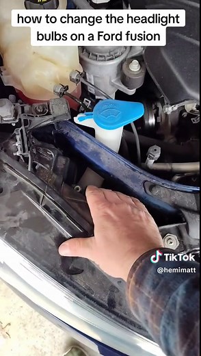 I am not a professional mechanic but always look for easier ways to do things this might help you out with changing the light bulbs on your Ford fusion. my friend was quoted over $150 to have 1 replaced at a shop #ford #headlights #diy #savemoney #fusion