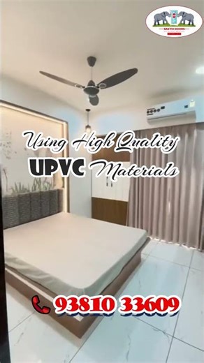 🔥budget-friendly UPVC interiors @sakthipvcinteriors2256 #upvcmodularkitchen #tvunit