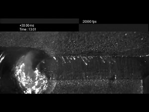 Laser welding in 20000 FPS Super Slow Motion