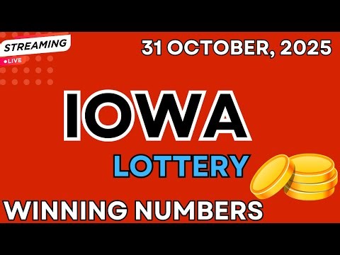Iowa Midday Lottery Results For - 31 Oct, 2025 - Pick 3 - Pick 4 - Powerball - Mega Millions