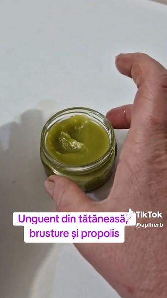 Unguent din tătăneasă și propolis: Efecte și Aplicare