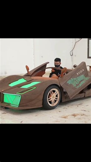“Building a Luxury Car from Scratch 😳 #carrepair #mechanic #cartransformation #buildprocess