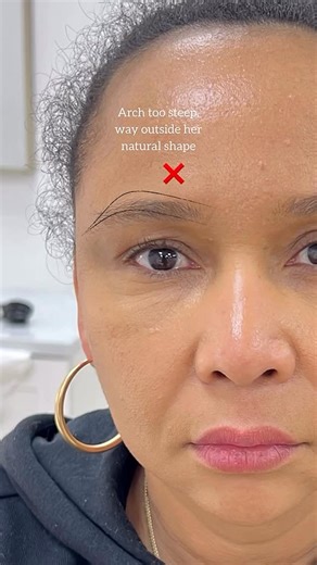 Tahmina Sarwari on Instagram: "@elysian360studio Some examples of different shapes on this beautiful client of mine! ✨♥️ A brief explanation for each shape! She wanted a soft arch that would give her a youthful appearance without looking too bold! This subtle enhancement gives her an instant eye lift, it’s also very low maintenance as you can see I worked closely around her natural shape and brow placement! Comment “Yes” if you would like me to post more examples and case studies 👇🏼"