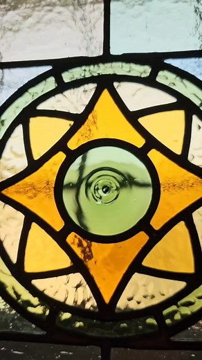 144K views · 5.7K reactions | My clients having a new door made and commissioned myself to make the stained glass entrance set. I do love any excuse to use my 150+ year old Sharratt and Newth diamond tipped circle cutter. Hope everyone's had a great week  | Light Leaded Designs | Facebook