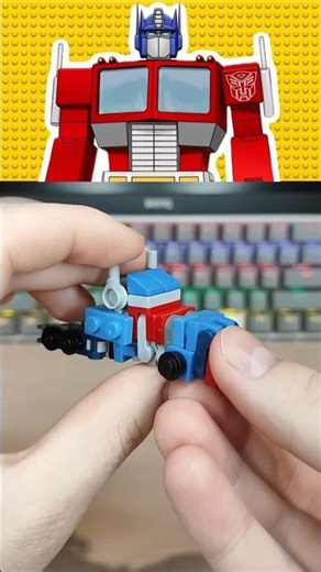 Optimus Prlme Move version Lego #legorobot #transformers