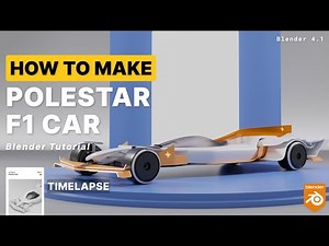How To Create F1 Concept Car Design | 3D Modelling Process