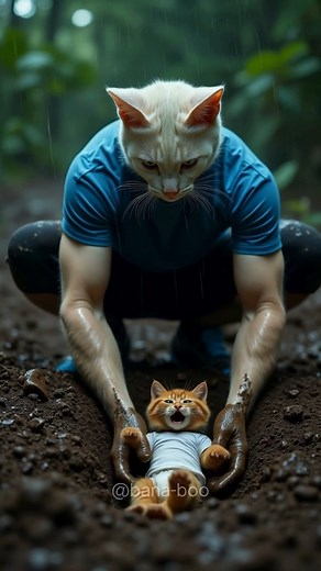 1.2M views · 22K reactions | One Little Kitten… Left to Survive Alone  #cat #foryoupage #viralvideos #trendingvideo #reels #fyp #cutecat #shorts #story #catlover #animation #viralreels #reelviral | Banaboo | Facebook