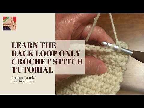 How to Crochet in Back Loop Only (BLO)