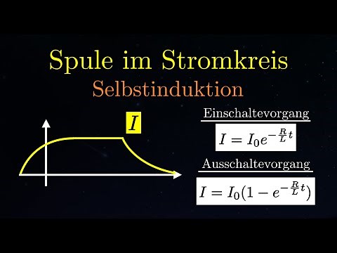 Switching on a coil, calculating current | Magnetism (14 of 15)