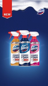Hard-to-reach germs have nowhere to hide thanks to the NEW Domestos Power Foam. A foam spray that also works upside down to kill 99.9% of germs under the rim, behind the toilet seat, taps and showers​. Try it today. #DomestosPowerFoam​ #GoodbyeHiddenGerms | Domestos