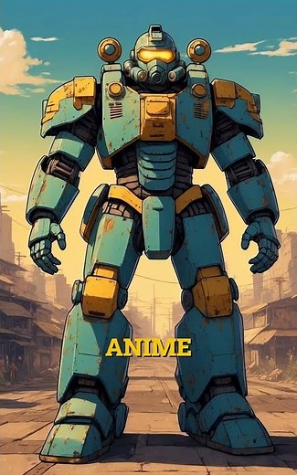 AI DRAWS FALLOUT T-60 POWER ARMOR IN DIFFERENT STYLES - AI VISION