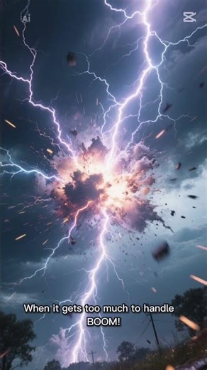 Lightning is hotter than the Sun… and more powerful than you think ⚡#short#science