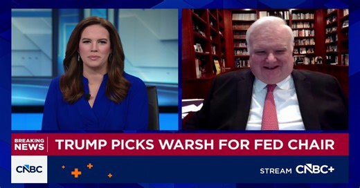 Kevin Warsh is an excellent choice for Fed chair, says former Fed Gov. Larry Lindsey
