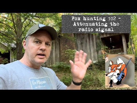 Fox hunting 102 - Attenuating the radio signal #hamradio #foxhunting