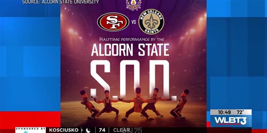 Alcorn marching band to play at Caesars Superdome for Saints game