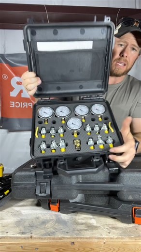 6.3K views · 30 reactions | Precision at Your Fingertips: VEVOR Hydraulic Pressure Test Kit!  Order here: https://s.vevor.com/bfRe8u : @beckenholdt #VEVOR #pressurekit #handtools #diyproject #VEVORtools | VEVOR Home Improvement | Facebook