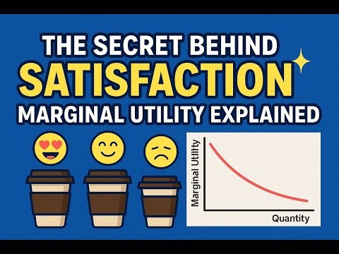 The Secret Behind Satisfaction: Marginal Utility Explained