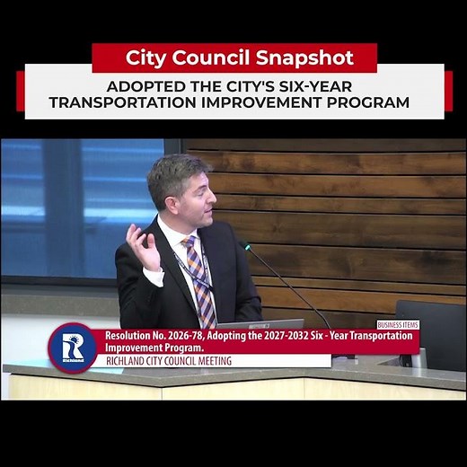 Richland City Council Snapshot - June 2nd Meeting #shorts