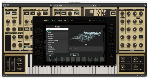 impOSCar3 by GForce Software - Synth (Analogue / Subtractive / Additive) Plugin VST VST3 Audio Unit AAX