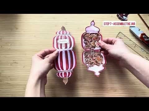 How to Make a Cookie Jar Pop-Up Card | Printable PDF Tutorial