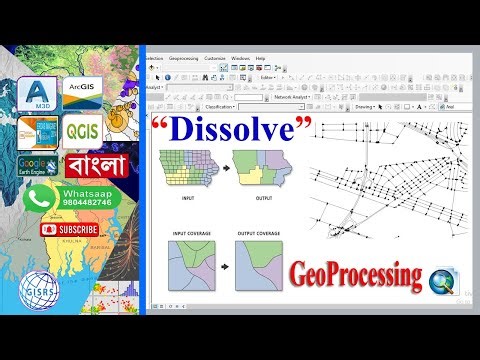 How to use dissolve tool on ArcMap || Dissolve Features Based on an Attribute in ArcMap || Dissolve