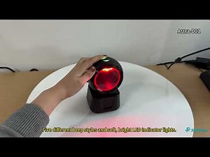 【How-To Guide】2D Omnidirectional Scanner Setup & Test: Auto-Sensing + QR Code Recognition Speed!