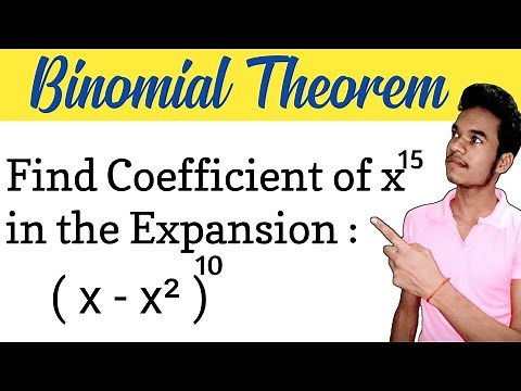 🔴How To Find Coefficient in BINOMIAL THEOREM .General Term Formula Tr+1 th Term Problem .