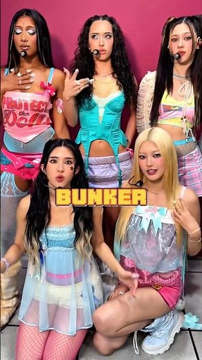 What if You can Stay on a Bunker with an Idol Group #kpop #kpopidol #kpopedit #katseye #kpopdance