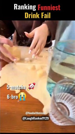 Ranking Funniest Drink Fail