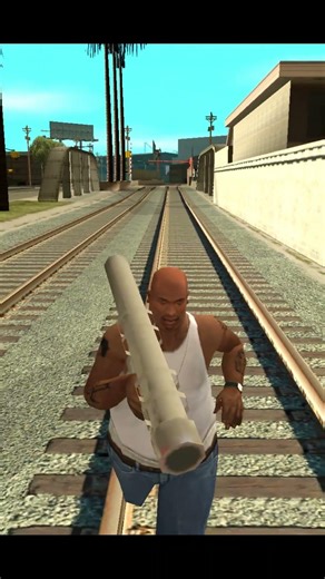 Follow (Damn) train mission! Easy Method#gtasanandreas #damn #trainmission #cj