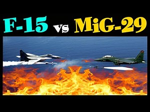 Comparison Between F-15 Eagle and MiG-29 Fulcrum. F-15 vs MiG-29.