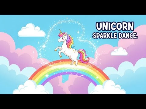 Unicorn Sparkle Dance | Magical Rainbow Dance Party for Kids | Happy Tales & Tunes
