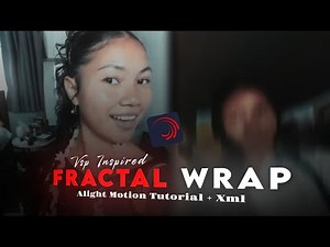VSP INSPIRED FRACTAL WRAP EFFECT/TRANSITION. ALIGHT MOTION TUTORIAL + XML