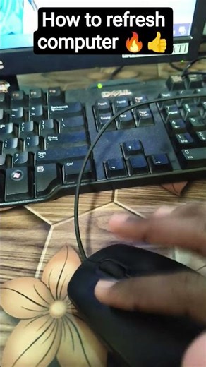 How to refresh computer easy two steps #shorts #pc #computer #refresh