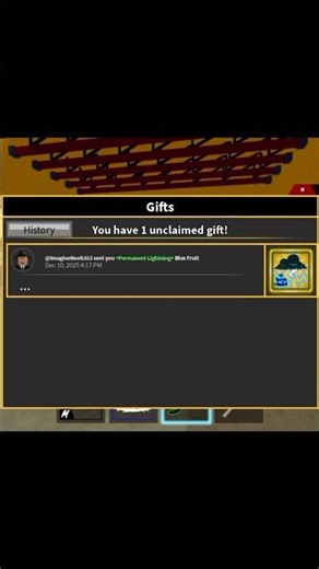 OmG 😳 Perm Lighting 🎁 #roblox #bloxfruits #bloxfurit