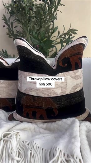 ​It’s all in the texture. ✨ These tapestry cushions are the perfect way to add a layer of luxury and storytelling to your living room. 🛋️🐘 ​#pillowdecor #tapestry #homedetails #interiortextiles #cozyhome